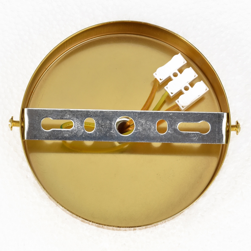Brilagi - Přisazený lustr ECLIPSE 7xE14/10W/230V pr. 48 cm černá/zlatá