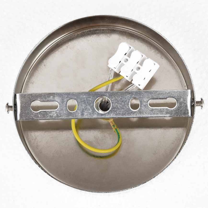 Brilagi - Přisazený lustr ECLIPSE 7xE14/10W/230V pr. 48 cm stříbrná