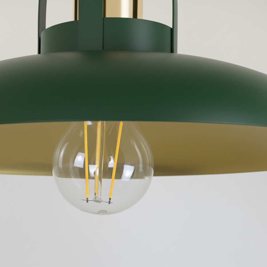 Brilagi - Přisazený lustr FLAMENGO 1xE27/60W/230V zelená