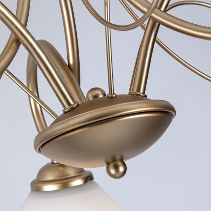 Brilagi - Přisazený lustr FRED 3xE27/60W/230V pr. 59 cm zlatá