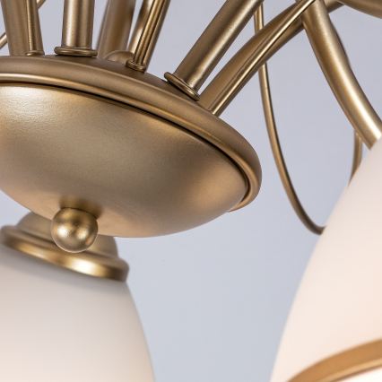 Brilagi - Přisazený lustr FRED 5xE27/60W/230V pr. 59 cm zlatá