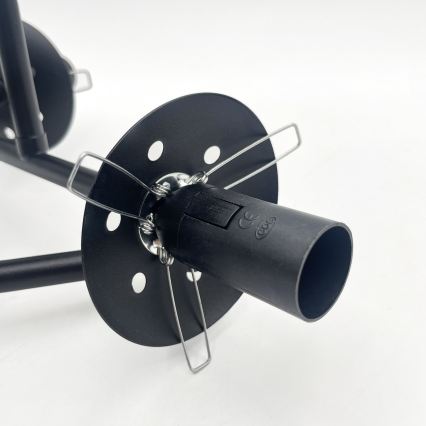 Brilagi - Přisazený lustr MALIVA 3xE14/15W/230V černá/bílá