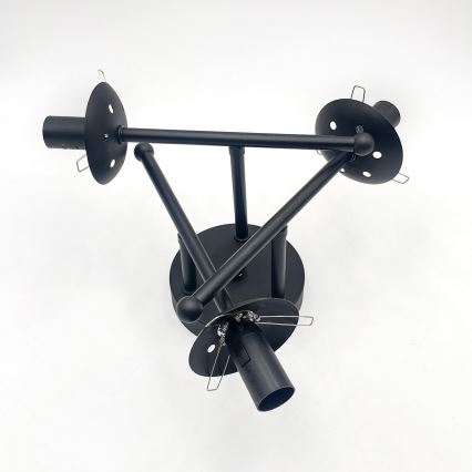 Brilagi - Přisazený lustr MALIVA 3xE14/15W/230V černá/čirá