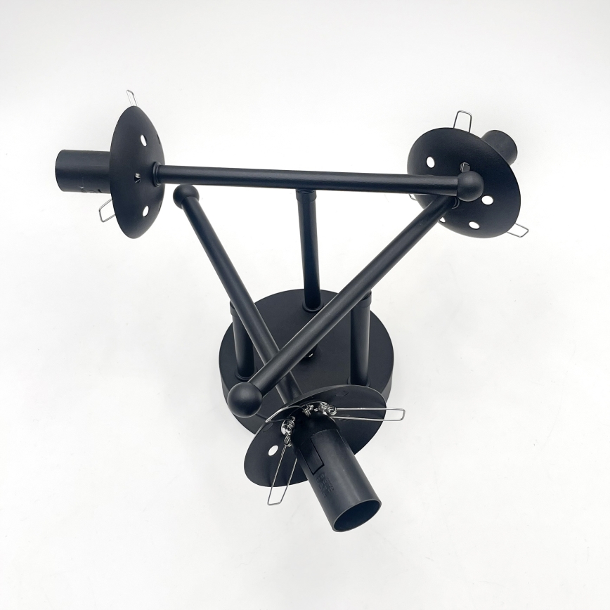 Brilagi - Přisazený lustr MALIVA 3xE14/15W/230V černá/čirá