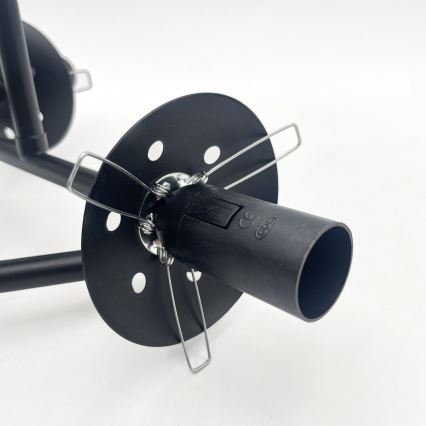 Brilagi - Přisazený lustr MALIVA 3xE14/15W/230V černá/čirá