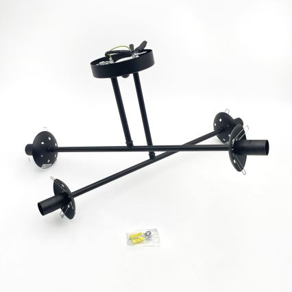 Brilagi - Přisazený lustr MALIVA 4xE14/15W/230V černá/bílá