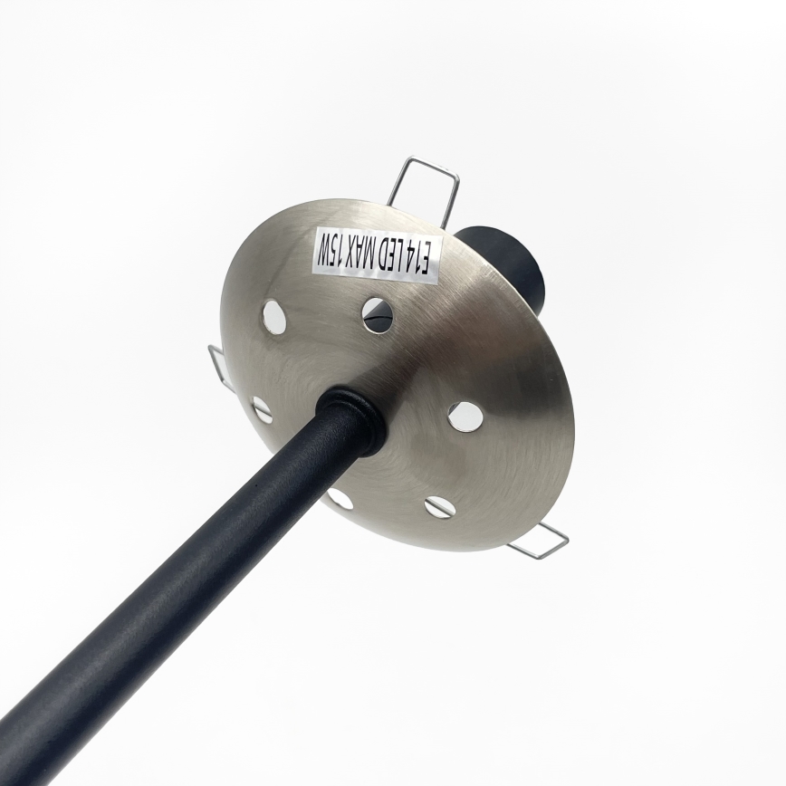 Brilagi - Přisazený lustr MALIVA 4xE14/15W/230V matný chrom/kouřová