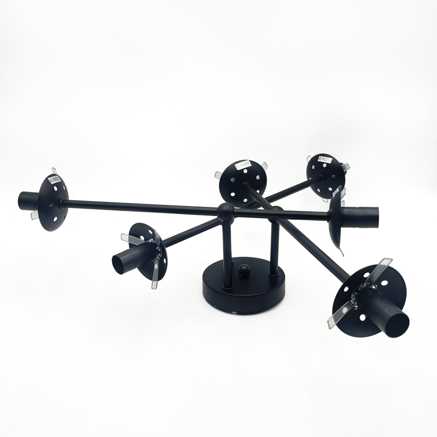 Brilagi - Přisazený lustr MALIVA 6xE14/15W/230V černá/bílá