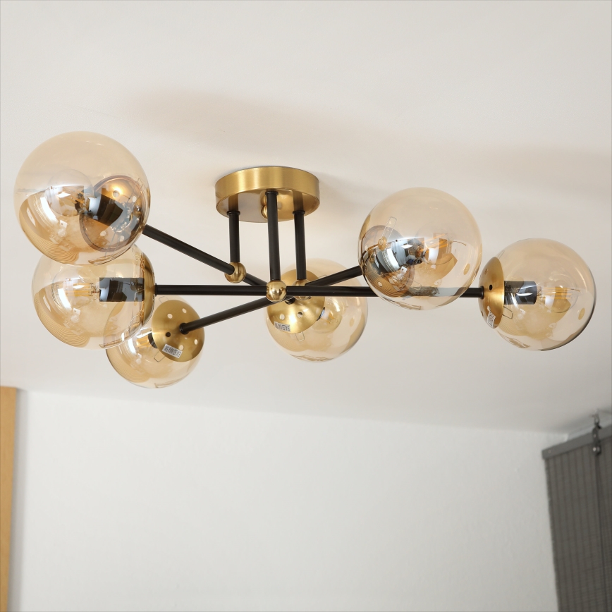 Brilagi - Přisazený lustr MALIVA 6xE14/15W/230V zlatá