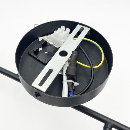 Brilagi - Přisazený lustr MALONY 4xE14/20W/230V černá