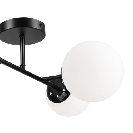 Brilagi - Přisazený lustr MALONY 4xE14/20W/230V černá