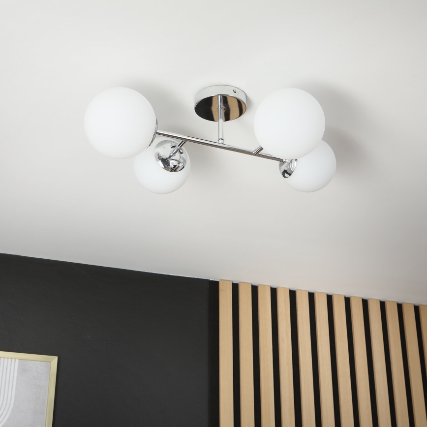 Brilagi - Přisazený lustr MALONY 4xE14/20W/230V lesklý chrom