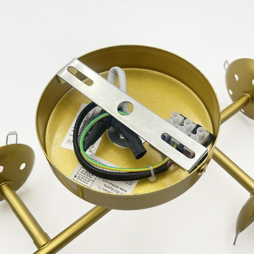 Brilagi - Přisazený lustr MALONY 4xE14/20W/230V zlatá