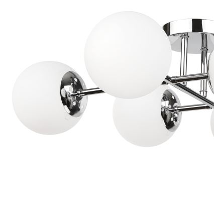 Brilagi - Přisazený lustr MALONY 6xE14/20W/230V lesklý chrom