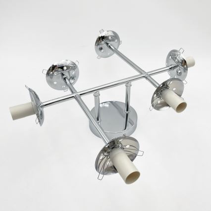 Brilagi - Přisazený lustr MALONY 6xE14/20W/230V lesklý chrom
