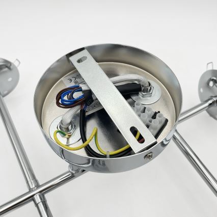Brilagi - Přisazený lustr MALONY 6xE14/20W/230V lesklý chrom
