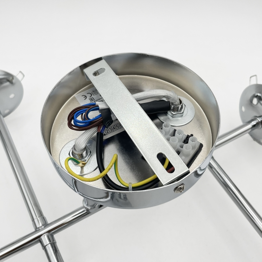Brilagi - Přisazený lustr MALONY 6xE14/20W/230V lesklý chrom