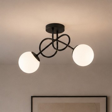 Brilagi - Přisazený lustr MILO 2xE27/60W/230V černá