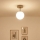 Brilagi - Přisazený lustr MILO ECRU 1xE27/60W/230V béžová/zlatá
