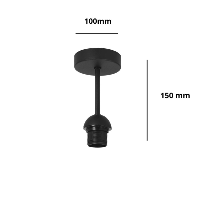 Brilagi - Přisazený lustr PARTY 1xE27/60W/230V pr. 10 cm černá