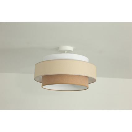 Brilagi - Přisazený lustr RESNA 1xE27/60W/230V pr. 40 cm krémová/béžová