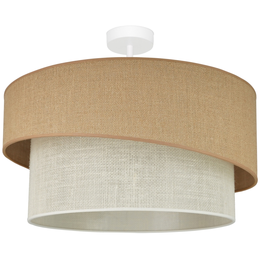 Brilagi - Přisazený lustr SHINE 1xE27/15W/230V pr. 50 cm béžová/krémová