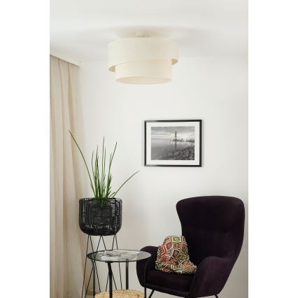 Brilagi - Přisazený lustr SHINE 1xE27/15W/230V pr. 50 cm krémová