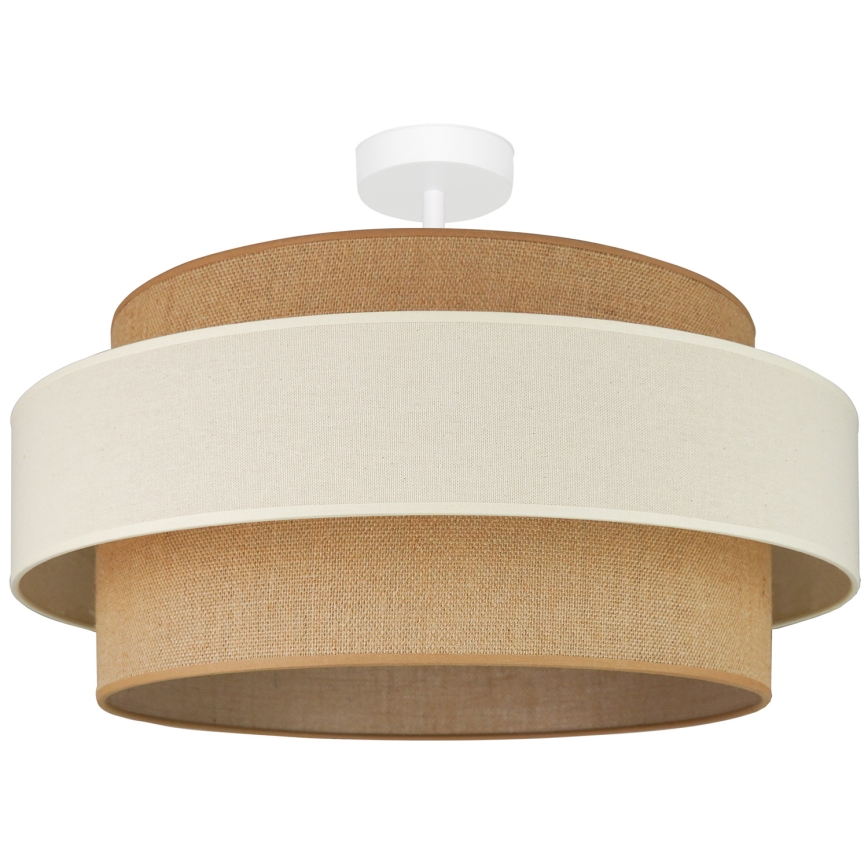 Brilagi - Přisazený lustr SPACE LIGHT 1xE27/15W/230V pr. 50 cm béžová/krémová
