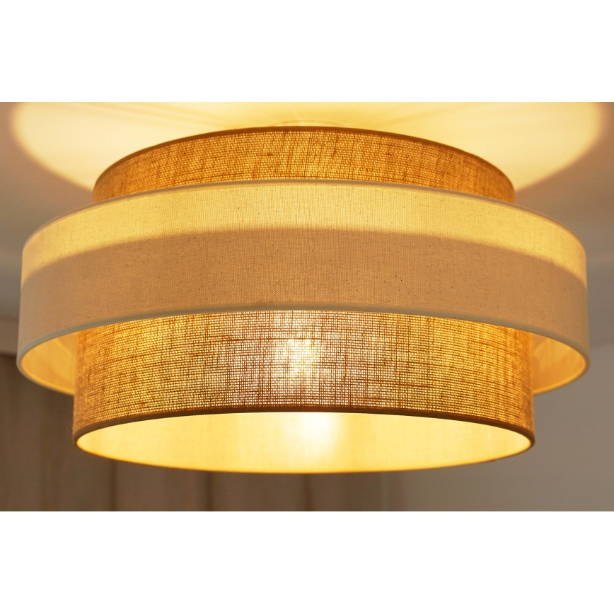 Brilagi - Přisazený lustr SPACE LIGHT 1xE27/15W/230V pr. 50 cm béžová/krémová