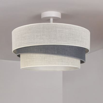 Brilagi - Přisazený lustr TRIO 1xE27/60W/230V pr. 40 cm krémová/šedá