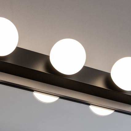 BRILAGI - SADA 2x LED Koupelnové nástěnné svítidlo HOLLYWOOD 3xLED/3W/230V 39 cm IP44 černá