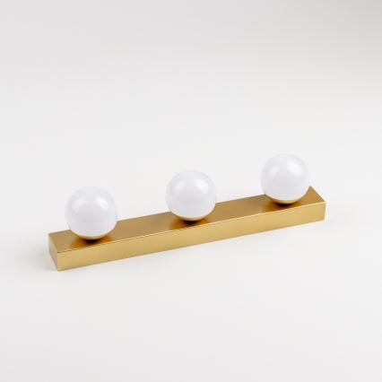 BRILAGI - SADA 2x LED Koupelnové nástěnné svítidlo HOLLYWOOD 3xLED/3W/230V 39 cm IP44 zlatá