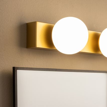 BRILAGI - SADA 2x LED Koupelnové nástěnné svítidlo HOLLYWOOD 3xLED/3W/230V 39 cm IP44 zlatá