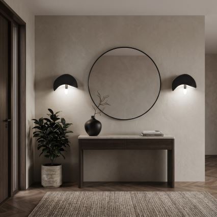 Brilagi - SADA 2x Nástěnné svítidlo WABI SABI 1xE14/40W/230V černá