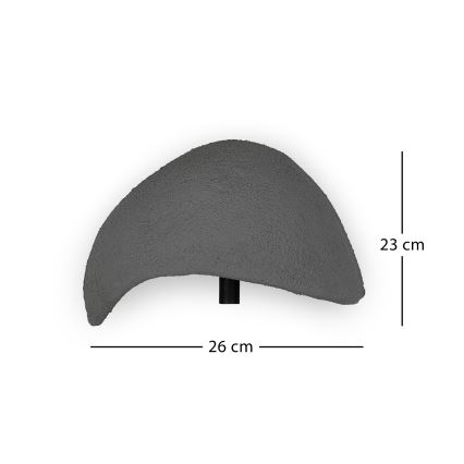 Brilagi - SADA 2x Nástěnné svítidlo WABI SABI 1xE14/40W/230V šedá