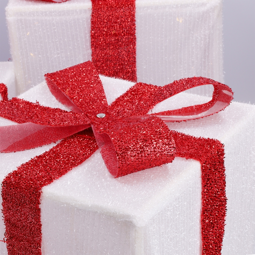 Brilagi - SADA 3x LED Venkovní vánoční dekorace LED/2,6W/3xAA IP44 dárky