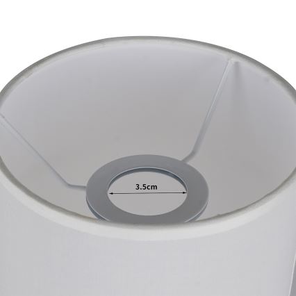 Brilagi - Stínidlo ke stolní lampě TABLON E27 pr. 14 cm bílá