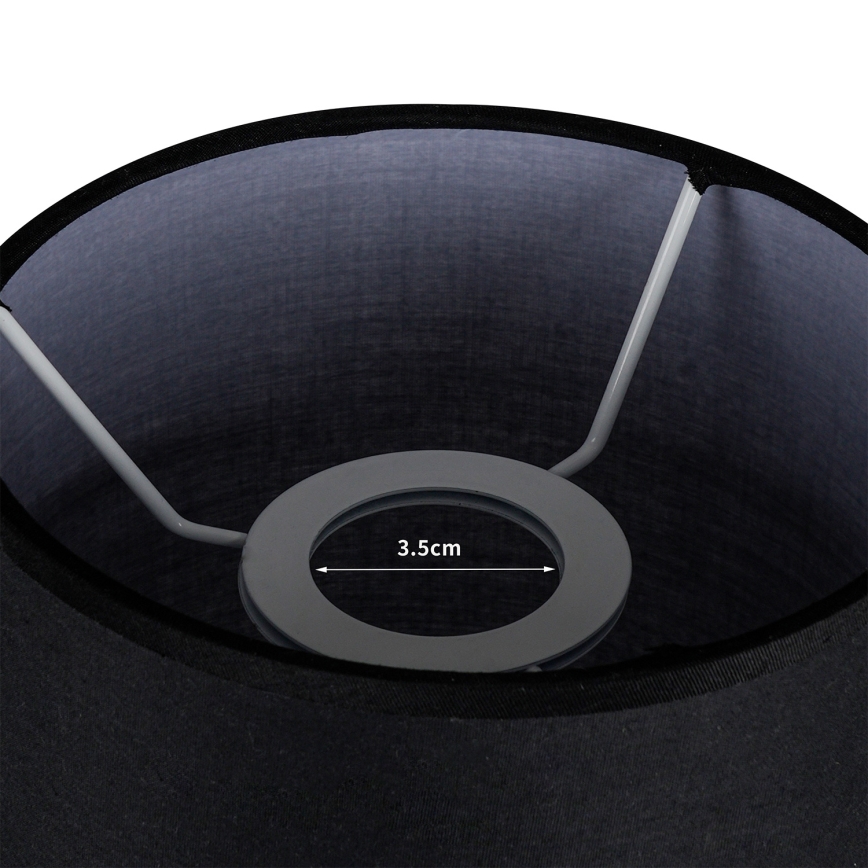 Brilagi - Stínidlo ke stolní lampě TABLON E27 pr. 14 cm černá