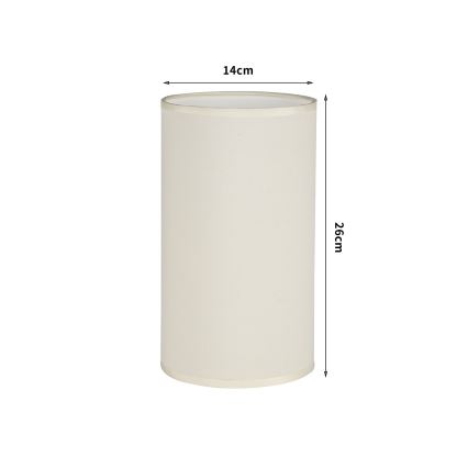 Brilagi - Stínidlo ke stolní lampě TABLON E27 pr. 14 cm krémová