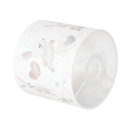 BRILAGI - Stínidlo univerzální BOBO E27 pr. 15 cm bílá/králíčci