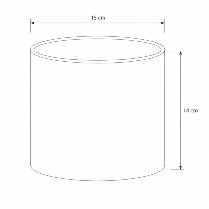 Brilagi - Stínidlo univerzální BOBO E27 pr. 15 cm bílá/medvídci