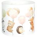 Brilagi - Stínidlo univerzální BOBO E27 pr. 15 cm bílá/zvířátka