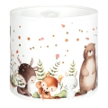 Brilagi - Stínidlo univerzální BOBO E27 pr. 15 cm bílá/zvířátka