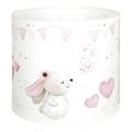 Brilagi - Stínidlo univerzální BOBO E27 pr. 15 cm krémová/králíčci