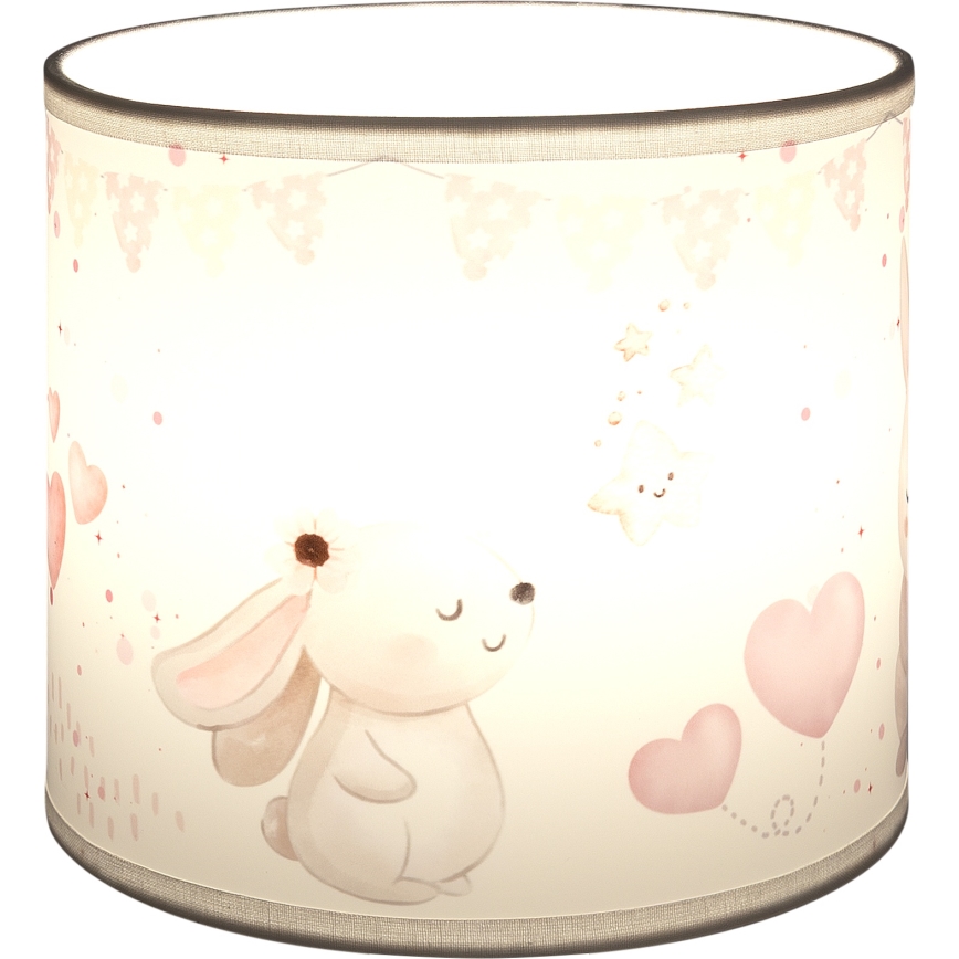 Brilagi - Stínidlo univerzální BOBO E27 pr. 15 cm krémová/králíčci