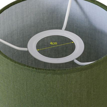 Brilagi - Stínidlo univerzální NUBILA E27 15,5x14 cm zelená