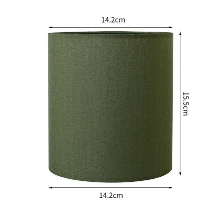 Brilagi - Stínidlo univerzální NUBILA E27 15,5x14 cm zelená