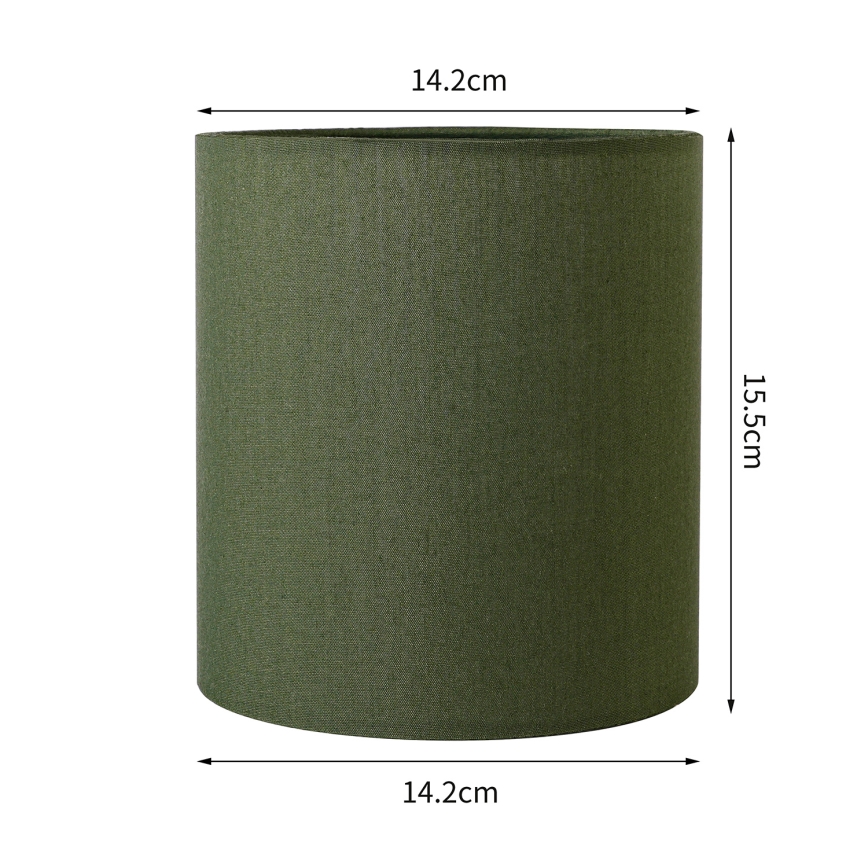 Brilagi - Stínidlo univerzální NUBILA E27 15,5x14 cm zelená