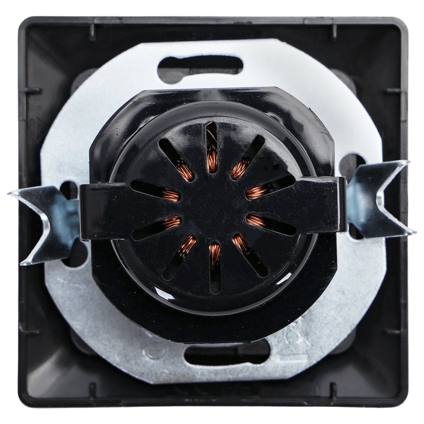 BRILAGI - Stmívač otočný s rámečkem 110W/230V černá