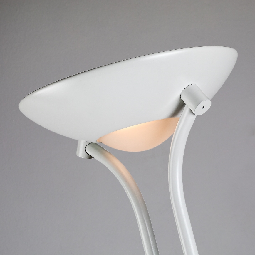 Brilagi - Stmívatelná stojací lampa SCARLETT 1xR7s/230W/230V + 1xG9/40W bílá